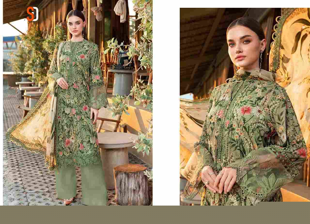 Maria.B. Vol-19 By Shraddha Designer 19001 To 19006 Series Beautiful Pakistani Suits Colorful Stylish Fancy Casual Wear & Ethnic Wear Pure Cotton Embroidered Dresses At Wholesale Price