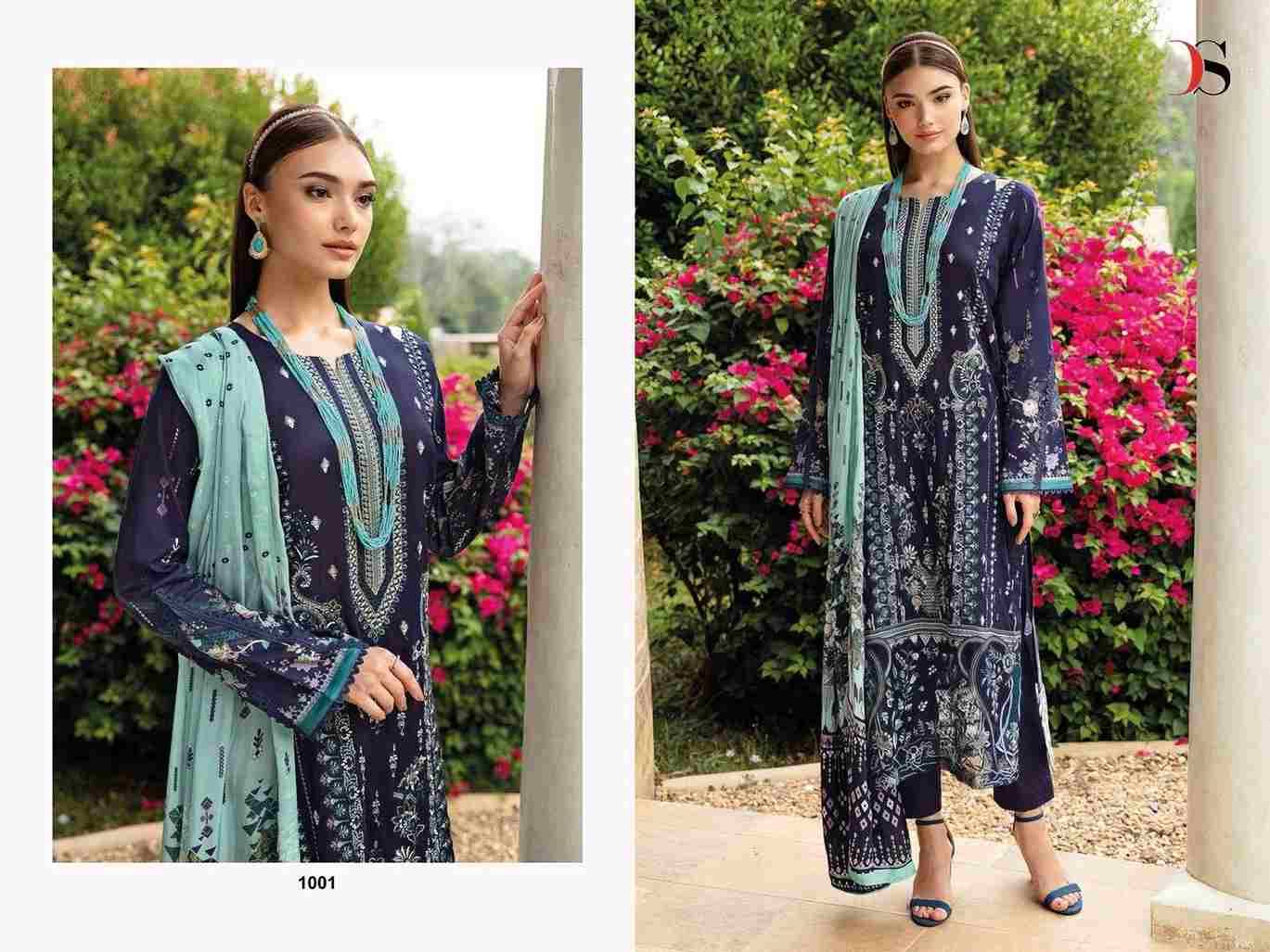 Cheveron Vol-14 By Deepsy Suits 1001 To 1008 Series Designer Pakistani Suits Beautiful Stylish Fancy Colorful Party Wear & Occasional Wear Pure Cotton Embroidered Dresses At Wholesale Price