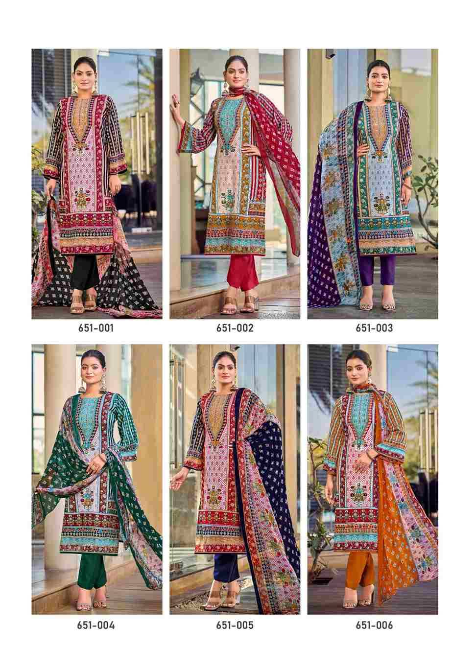Nafisa By Zulfat 651-001 To 651-006 Series Beautiful Festive Suits Stylish Fancy Colorful Casual Wear & Ethnic Wear Pure Heavy Viscose Rayon Print Dresses At Wholesale Price