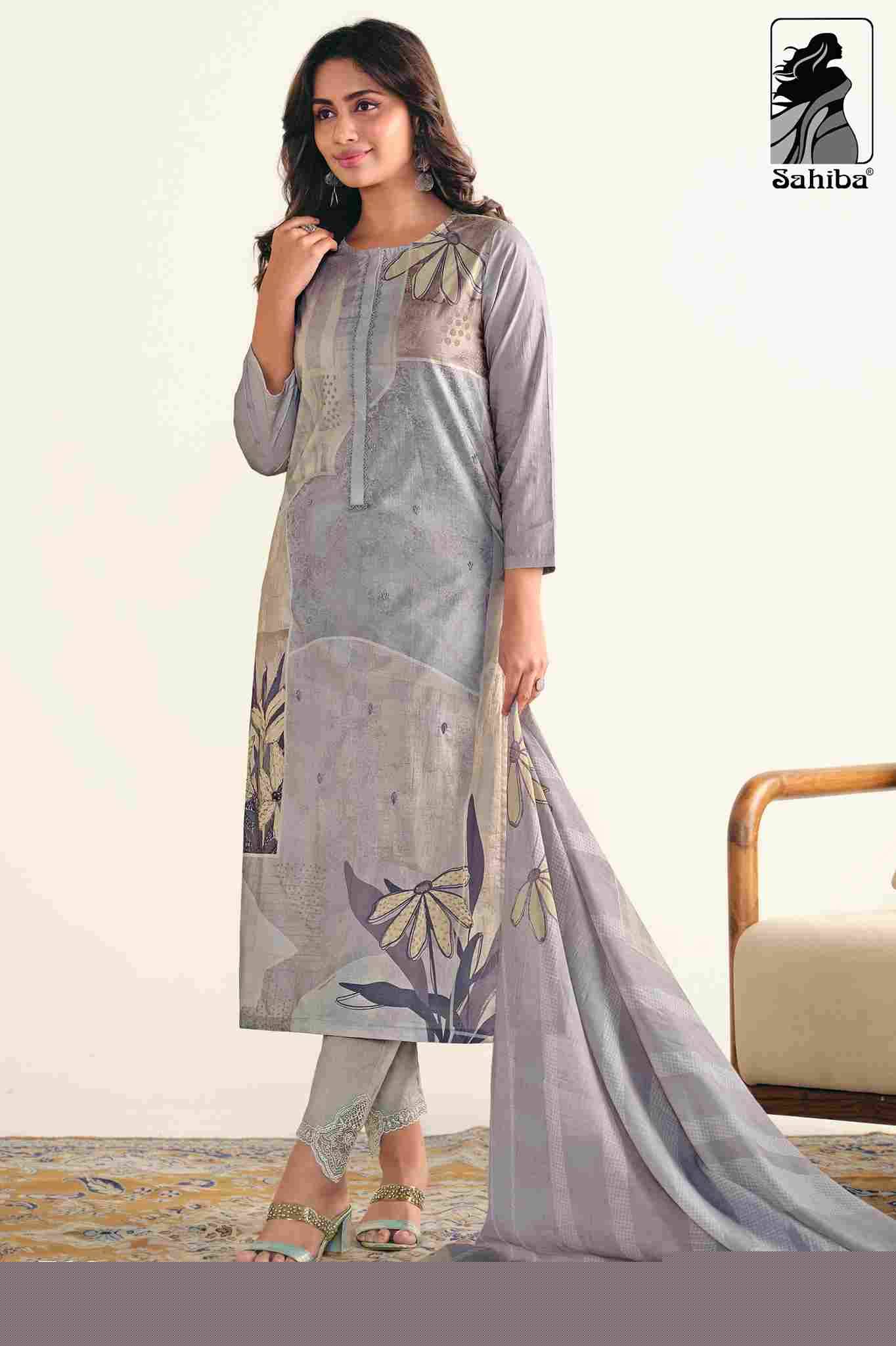Aashima By Sahiba Fabrics Beautiful Festive Suits Colorful Stylish Fancy Casual Wear & Ethnic Wear Pure Lawn Cotton Dresses At Wholesale Price