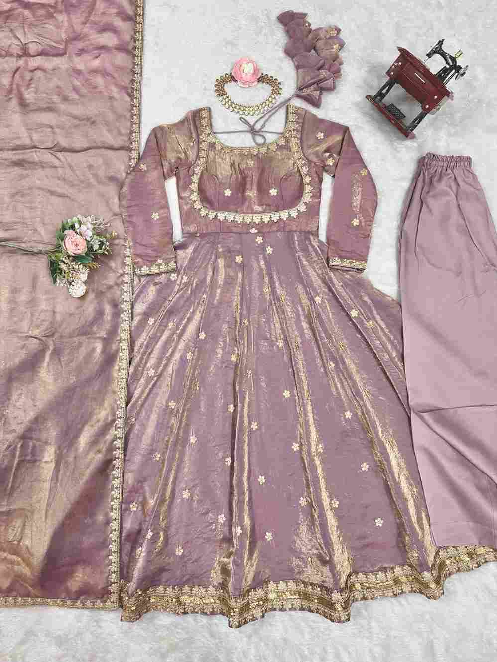 Sf-Gown By Fashid Wholesale 01 To 03 Series Designer Beautiful Collection Occasional Wear & Party Wear Fandy Silk Gowns At Wholesale Price