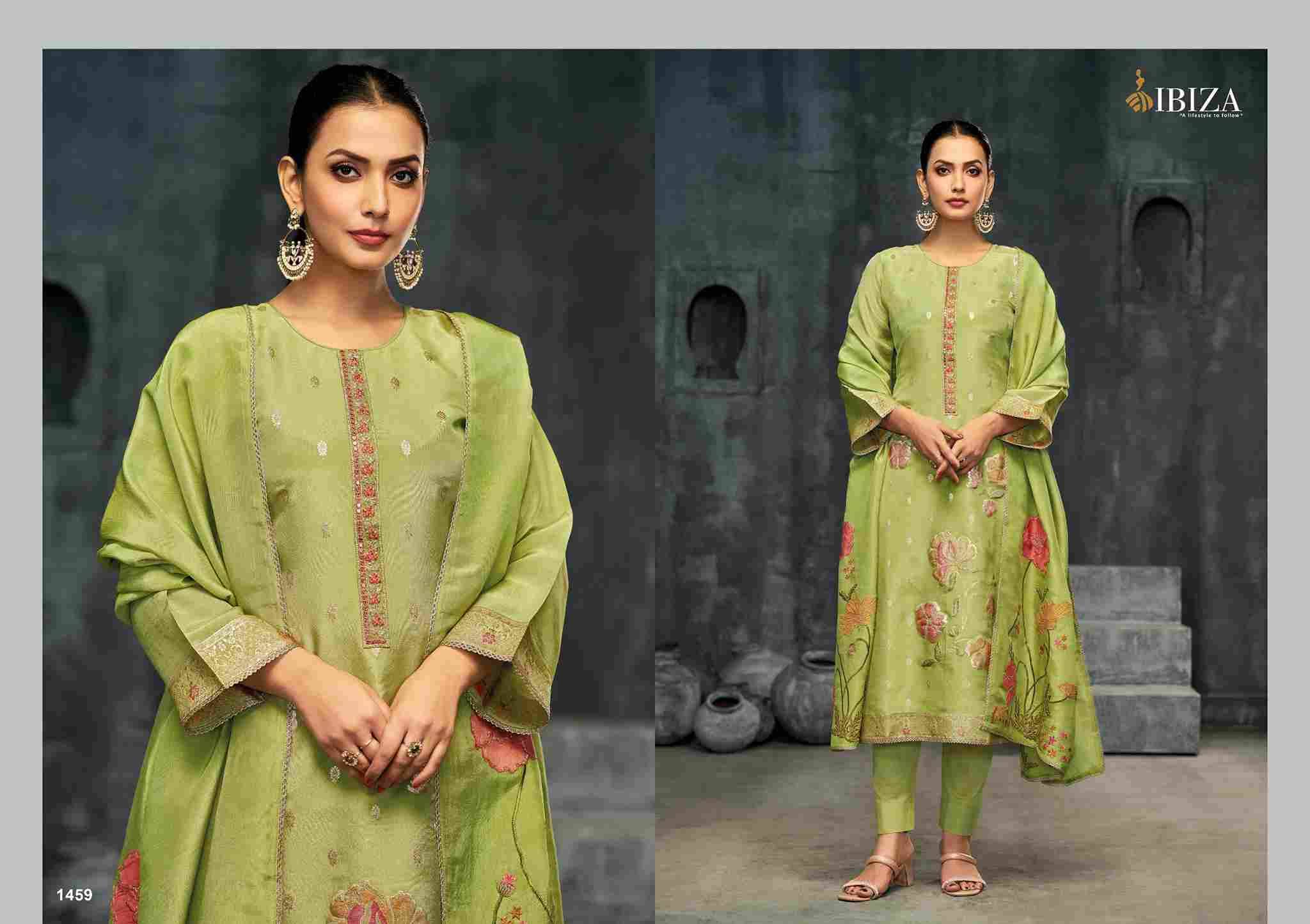 Kanishka By Ibiza 1457 To 1460 Series Beautiful Festive Suits Colorful Stylish Fancy Casual Wear & Ethnic Wear Pure Silk Jacquard Dresses At Wholesale Price