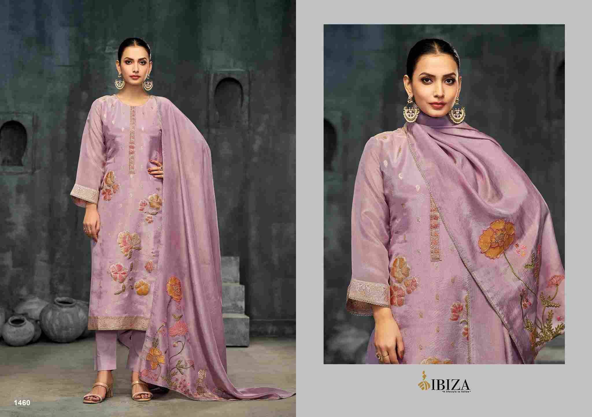 Kanishka By Ibiza 1457 To 1460 Series Beautiful Festive Suits Colorful Stylish Fancy Casual Wear & Ethnic Wear Pure Silk Jacquard Dresses At Wholesale Price