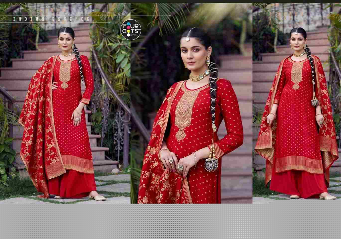 Colbee By Four Dots 1631 To 1634 Series Beautiful Stylish Festive Suits Fancy Colorful Casual Wear & Ethnic Wear & Ready To Wear Muslin Jacquard Dresses At Wholesale Price