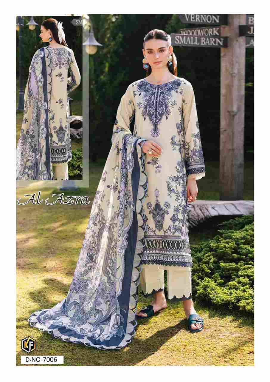 Al Azara Vol-7 By Keval Fab 7001 To 7006 Series Beautiful Festive Suits Stylish Fancy Colorful Casual Wear & Ethnic Wear Heavy Cotton Digital Print Dresses At Wholesale Price