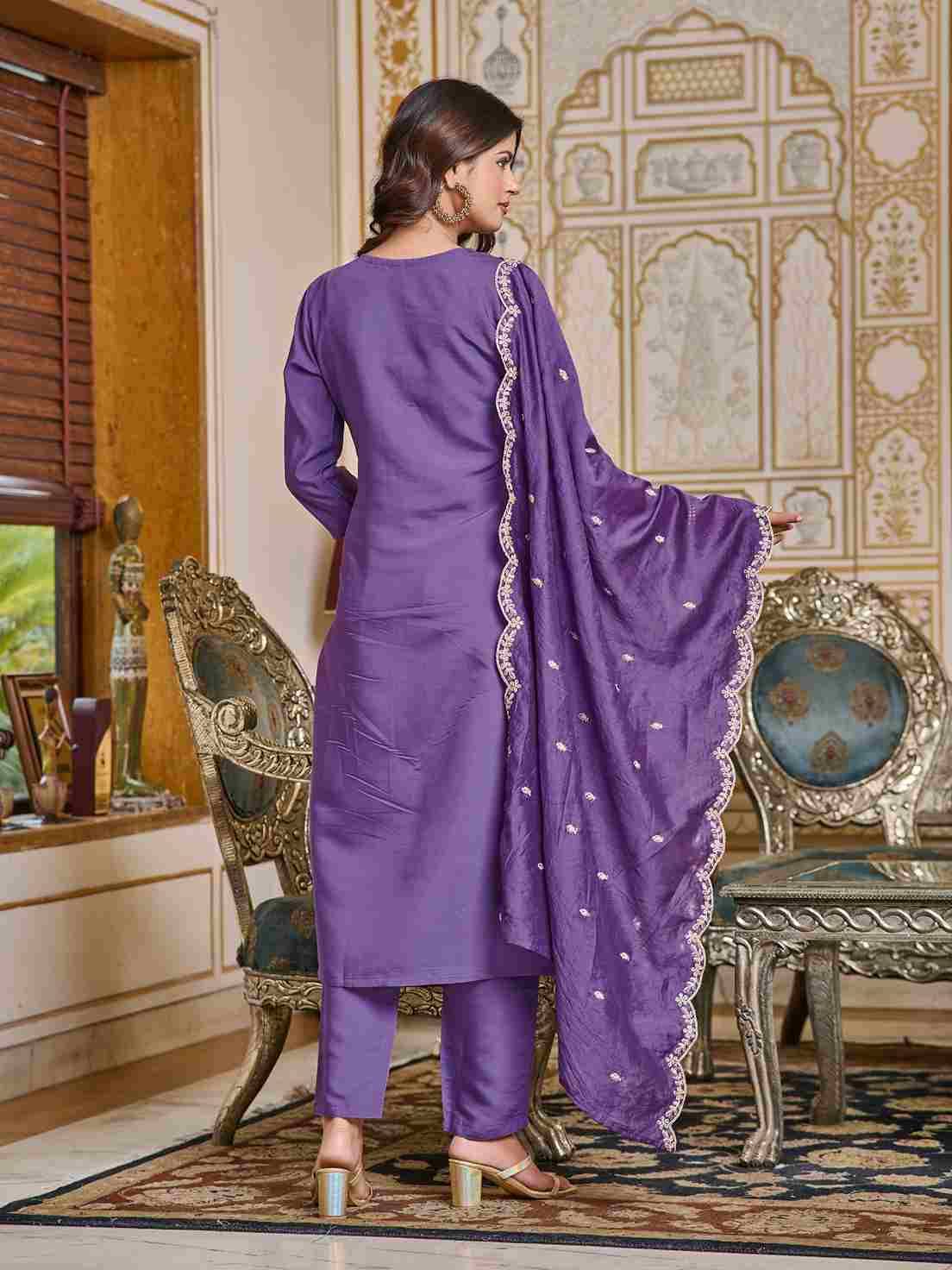 Dc-106 By Fashid Wholesale Beautiful Stylish Festive Suits Fancy Colorful Casual Wear & Ethnic Wear & Ready To Wear Chanderi Dresses At Wholesale Price