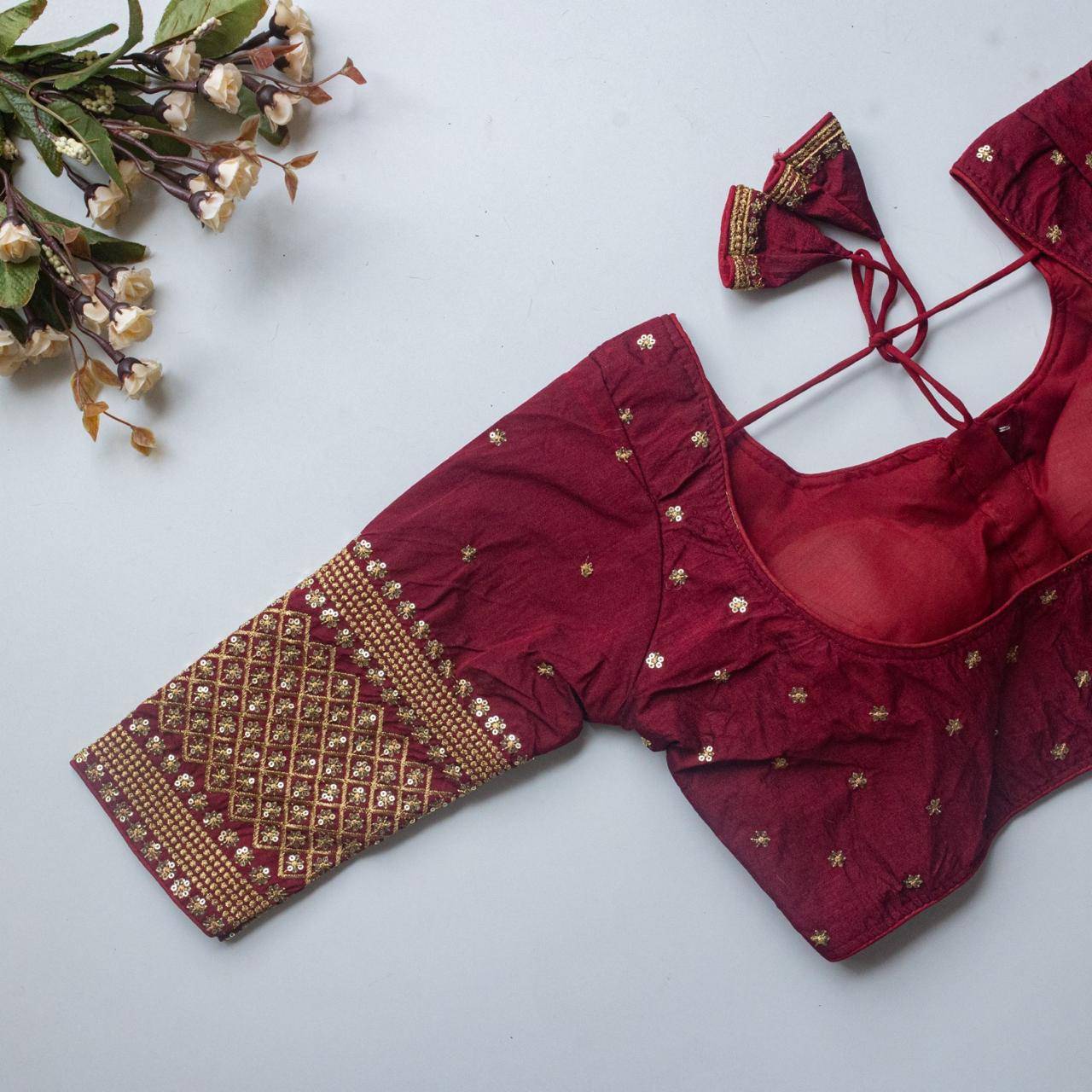 Kb-Rumi Vol-2 By Fashid Wholesale 01 To 09 Series Designer Beautiful Collection Occasional Wear & Party Wear Vichitra Silk Blouse At Wholesale Price