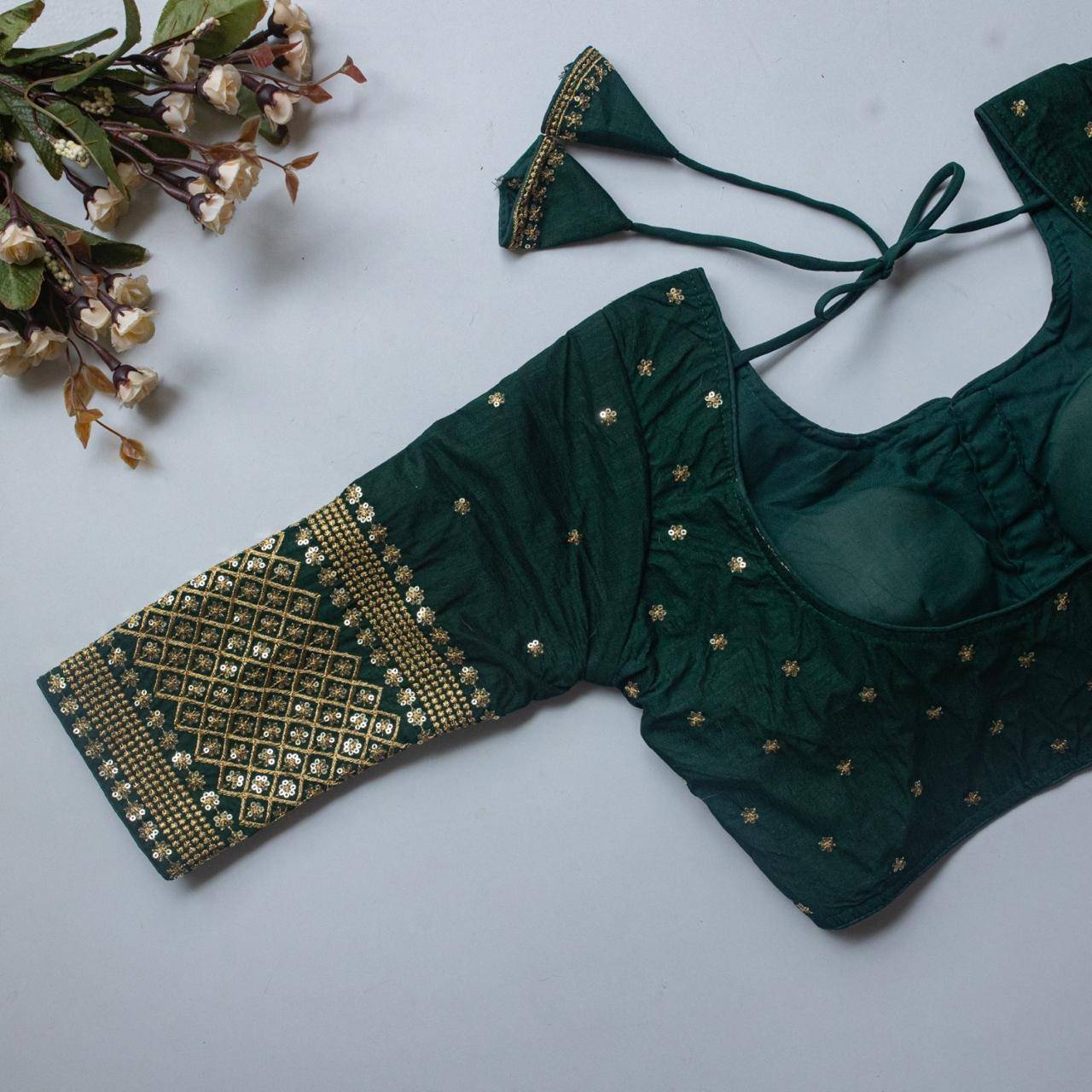 Kb-Rumi Vol-2 By Fashid Wholesale 01 To 09 Series Designer Beautiful Collection Occasional Wear & Party Wear Vichitra Silk Blouse At Wholesale Price