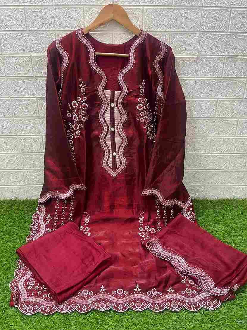 Luxuria Trendz 1521 Colours By Luxuria 1521-A To 1521-B Series Beautiful Pakistani Suits Colorful Stylish Fancy Casual Wear & Ethnic Wear Satin Dresses At Wholesale Price