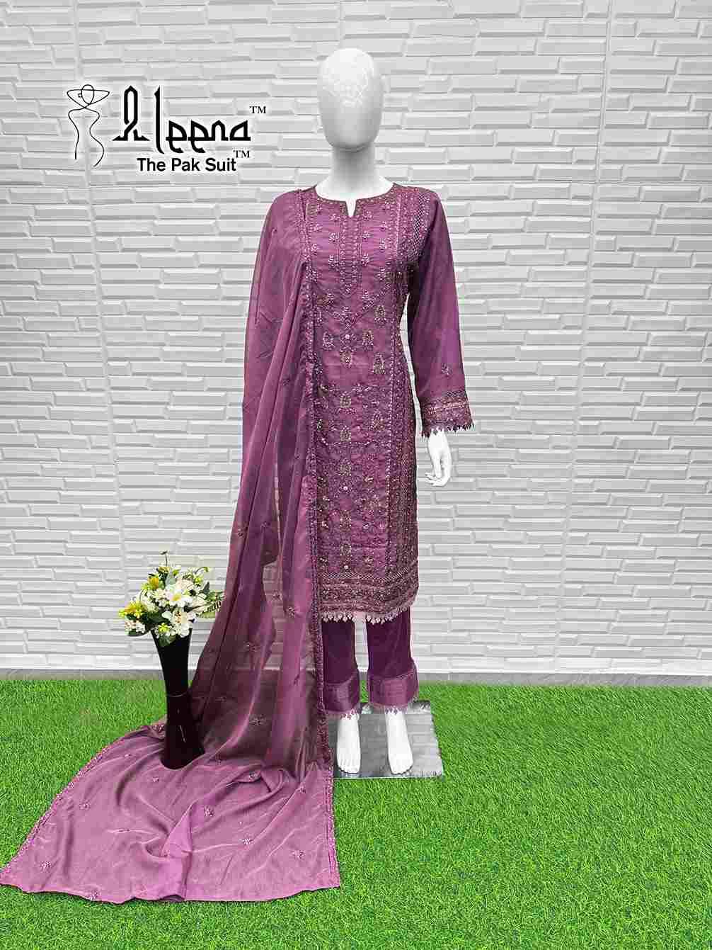 Aleena 1118 Colours By Aleena 1118-A To 1118-D Series Beautiful Pakistani Suits Stylish Fancy Colorful Party Wear & Occasional Wear Tabby Embroidered Dresses At Wholesale Price