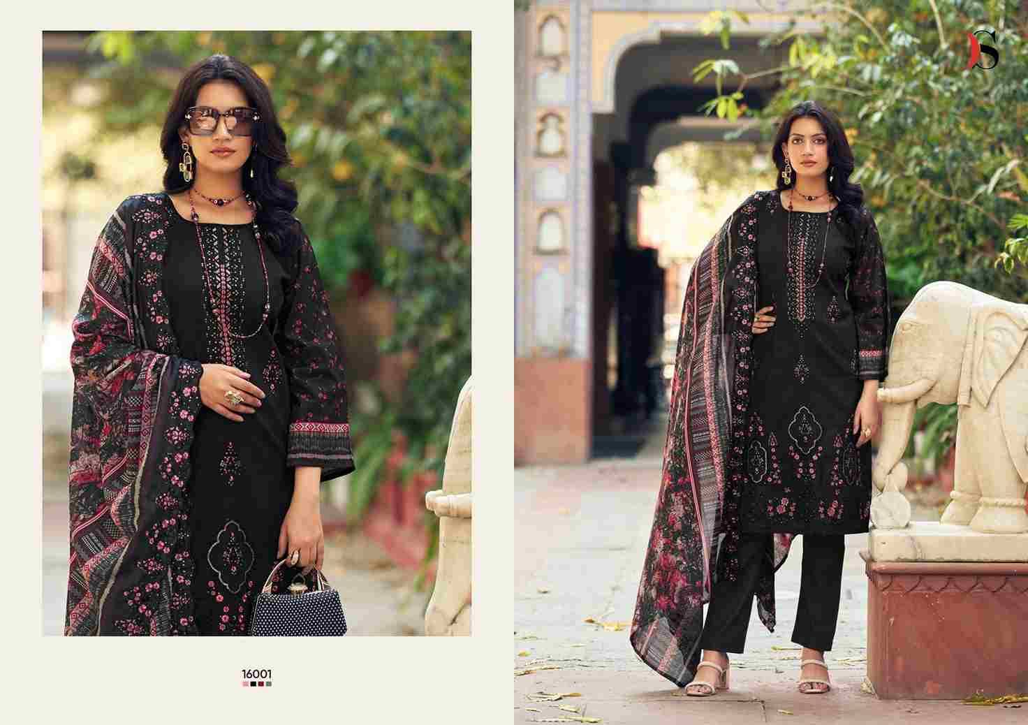 Bin Saeed Vol-16 By Deepsy Suits 16001 To 16008 Series Beautiful Pakistani Suits Colorful Stylish Fancy Casual Wear & Ethnic Wear Pure Cotton With Embroidered Dresses At Wholesale Price