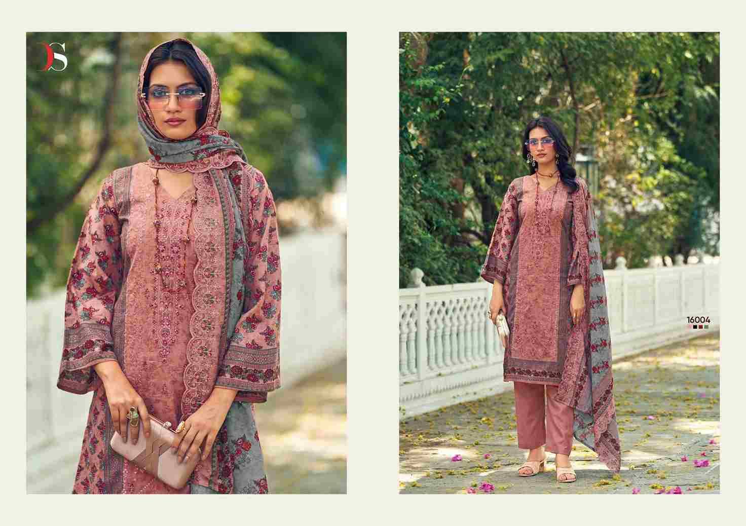 Bin Saeed Vol-16 By Deepsy Suits 16001 To 16008 Series Beautiful Pakistani Suits Colorful Stylish Fancy Casual Wear & Ethnic Wear Pure Cotton With Embroidered Dresses At Wholesale Price
