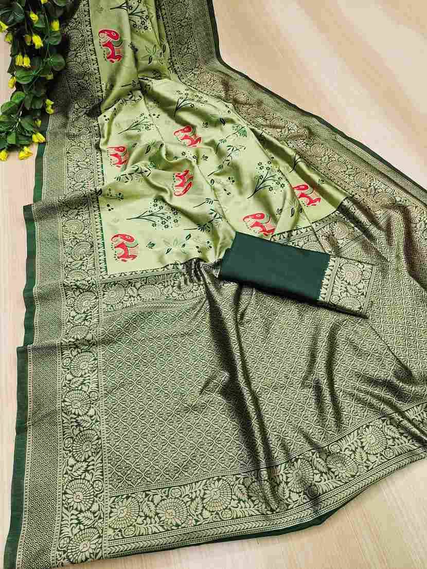 Kp-6004 By Fashid Wholesale 01 To 06 Series Indian Traditional Wear Collection Beautiful Stylish Fancy Colorful Party Wear & Occasional Wear Soft Lichi Silk Saree Sarees At Wholesale Price