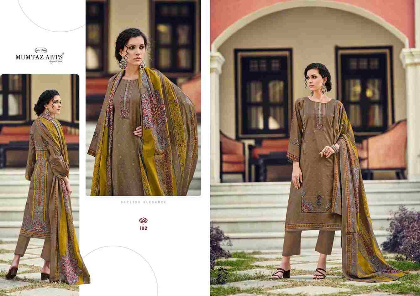 Paradise By Mumtaz Arts 101 To 106 Series Designer Festive Suits Collection Beautiful Stylish Fancy Colorful Party Wear & Occasional Wear Pure Viscose Lawn Cotton Dresses At Wholesale Price