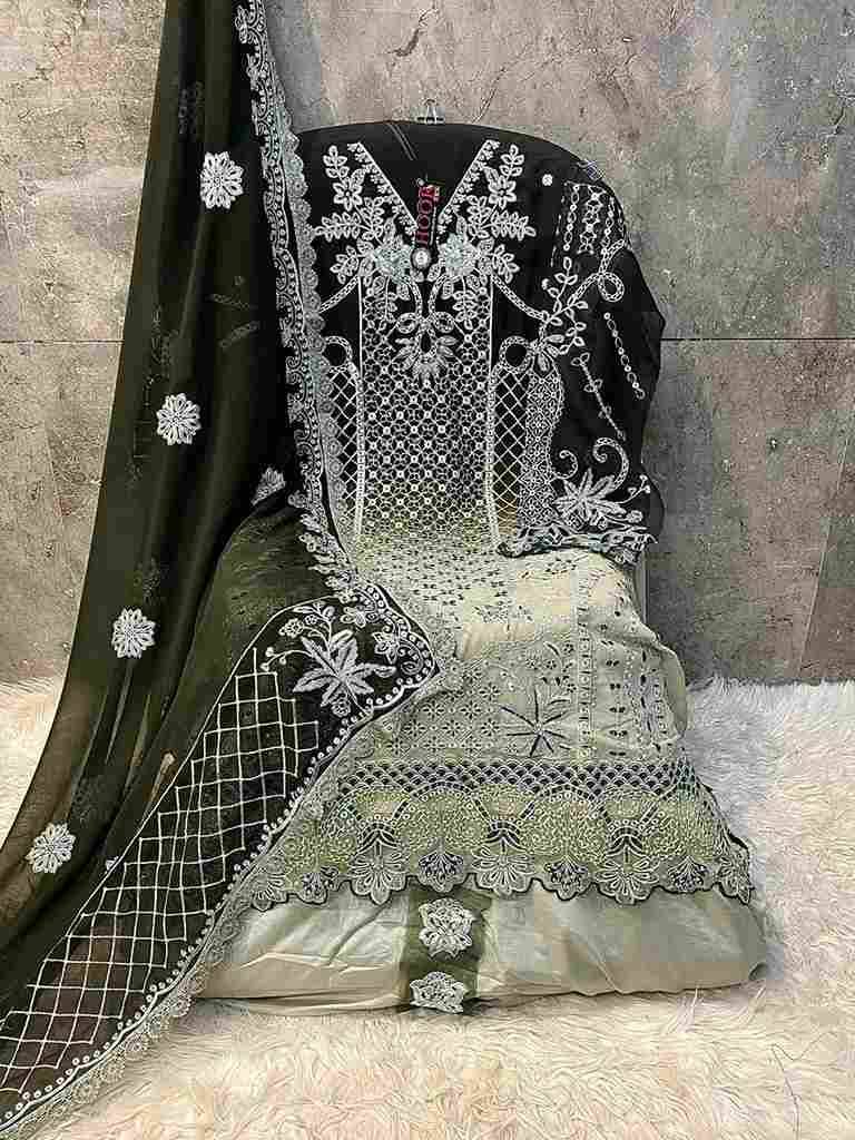 Hoor Tex Hit Design H-363 Colours By Hoor Tex H-363-A To H-363-E Series Designer Festive Pakistani Suits Collection Beautiful Stylish Fancy Colorful Party Wear & Occasional Wear Heavy Georgette With Embroidered Dresses At Wholesale Price