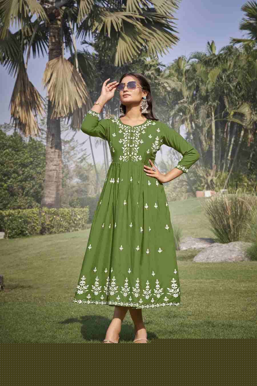 Lakhnavi Vol-3 By Tips And Tops 1001 To 1006 Series Beautiful Stylish Fancy Colorful Casual Wear & Ethnic Wear Rayon Slub Kurtis At Wholesale Price