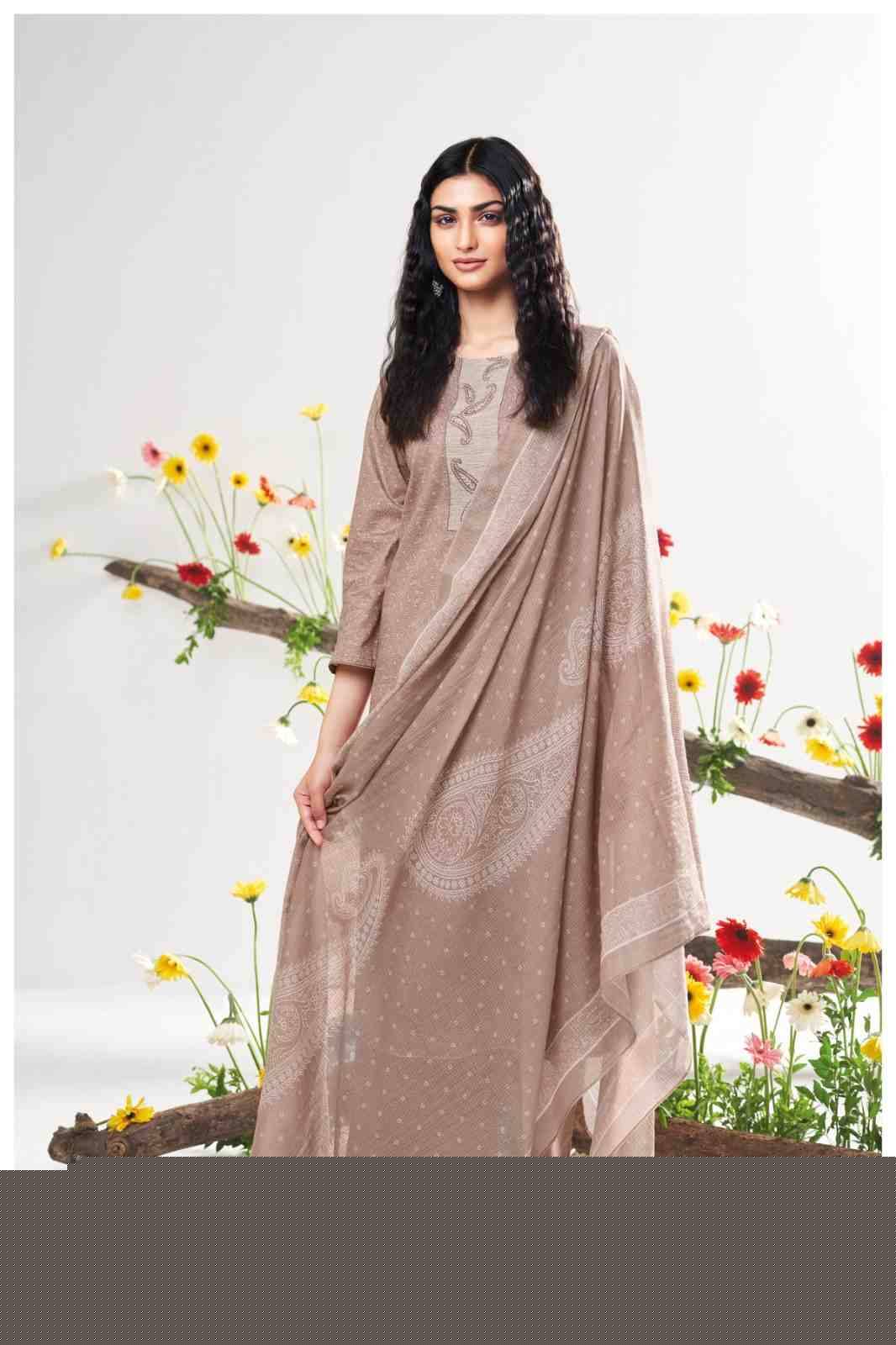 Deeadnra-3453 By Ganga Fashion 3453-A To 3453-D Series Beautiful Festive Suits Colorful Stylish Fancy Casual Wear & Ethnic Wear Cotton Dresses At Wholesale Price
