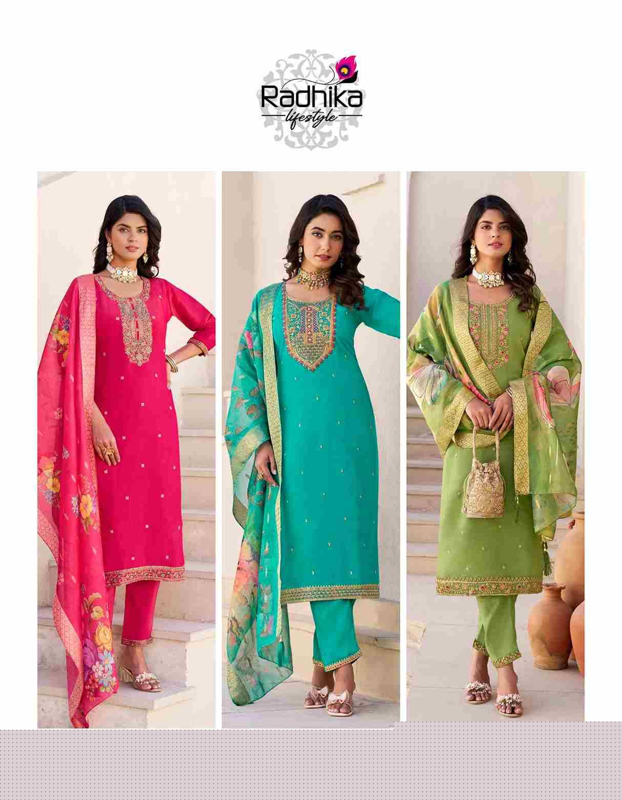 Albeli Vol-2 By Radhika Lifestyle 2001 To 2006 Series Beautiful Festive Suits Colorful Stylish Fancy Casual Wear & Ethnic Wear Fancy Print With Work Dresses At Wholesale Price