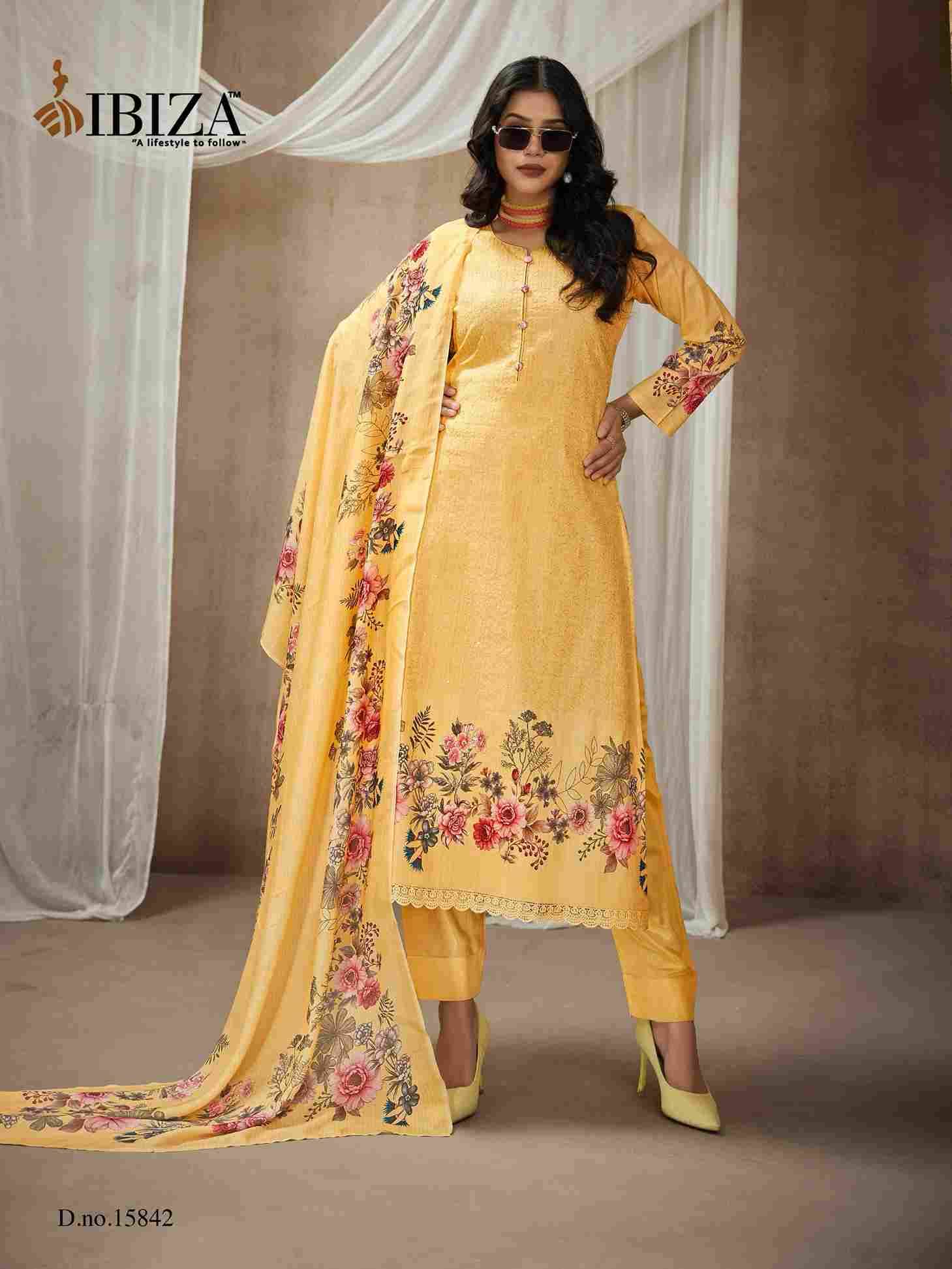Gulabi Girl By Ibiza 15840 To 15843 Series Designer Festive Suits Beautiful Fancy Stylish Colorful Party Wear & Occasional Wear Pure Lawn Cotton Dresses At Wholesale Price