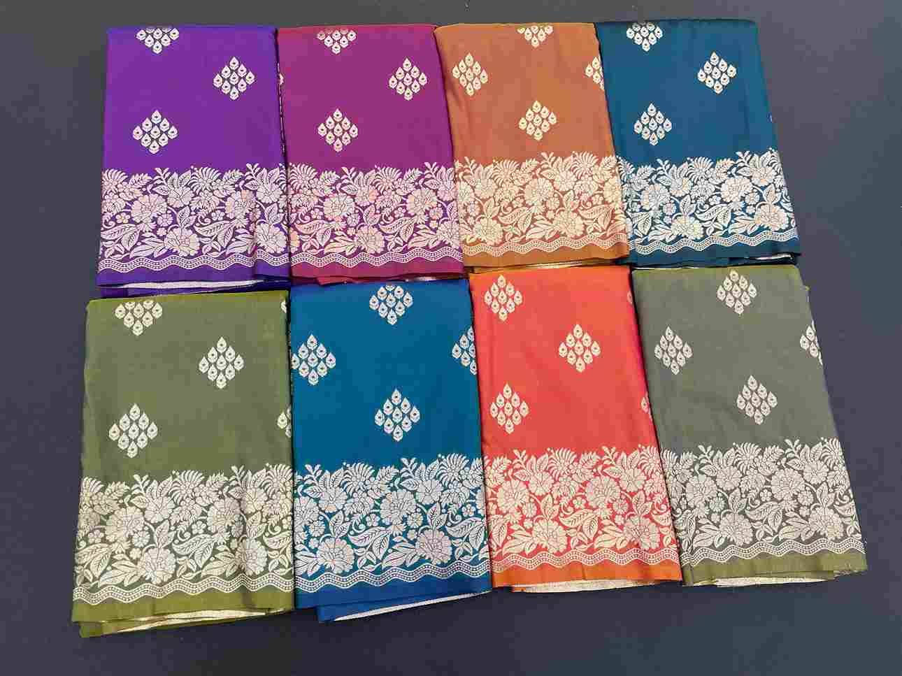 Vv-01 By Fashid Wholesale 01 To 08 Series Indian Traditional Wear Collection Beautiful Stylish Fancy Colorful Party Wear & Occasional Wear Soft Banarasi Silk Sarees At Wholesale Price