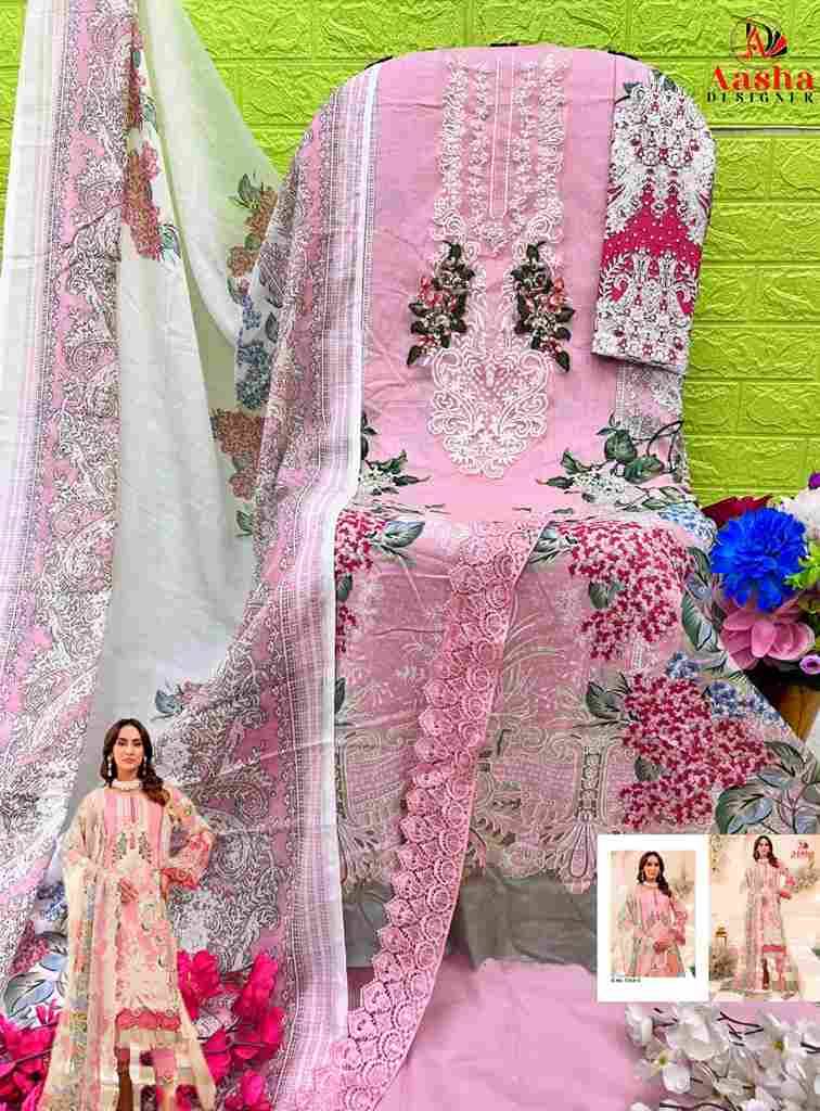Needle Wonder Vol-7 By Aasha Designer 1068-A To 1068-D Series Wholesale Designer Pakistani Suits Collection Beautiful Stylish Fancy Colorful Party Wear & Occasional Wear Heavy Cotton Dresses At Wholesale Price
