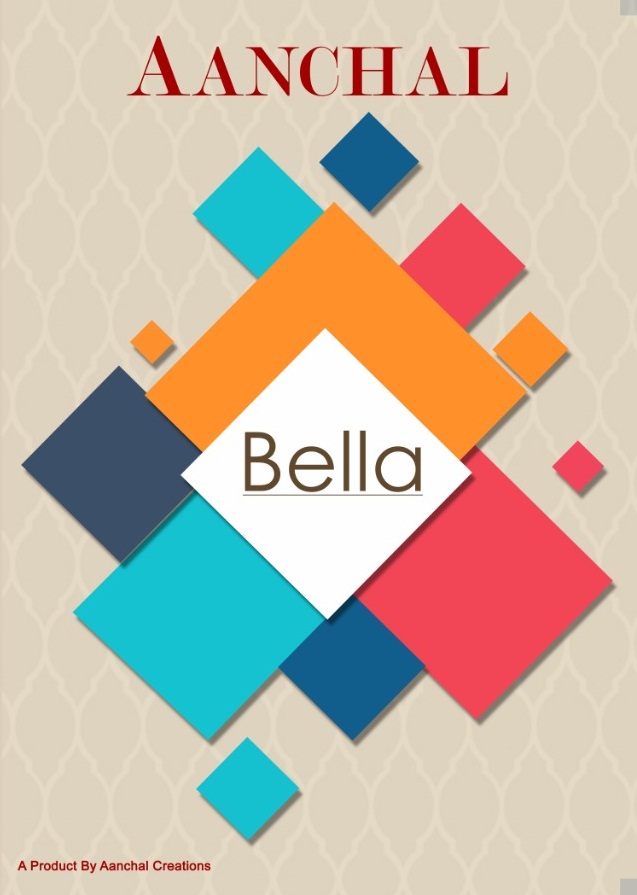 Bella By Aanchal Creation 1001 To 1008 Series Beautiful Stylish Designer Printed And Embroidered Party Wear Occasional Wear Cambric Cotton Printed Dresses At Wholesale Price