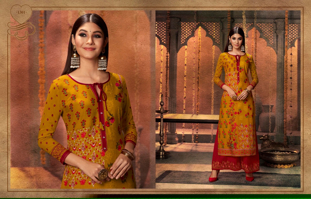 Chambor Vol-7 By Kajree Fashion 1291 To 1302 Series Beautiful Stylish Fancy Colorful Casual Wear & Ethnic Wear & Ready To Wear Rayon Printed Kurtis At Wholesale Price