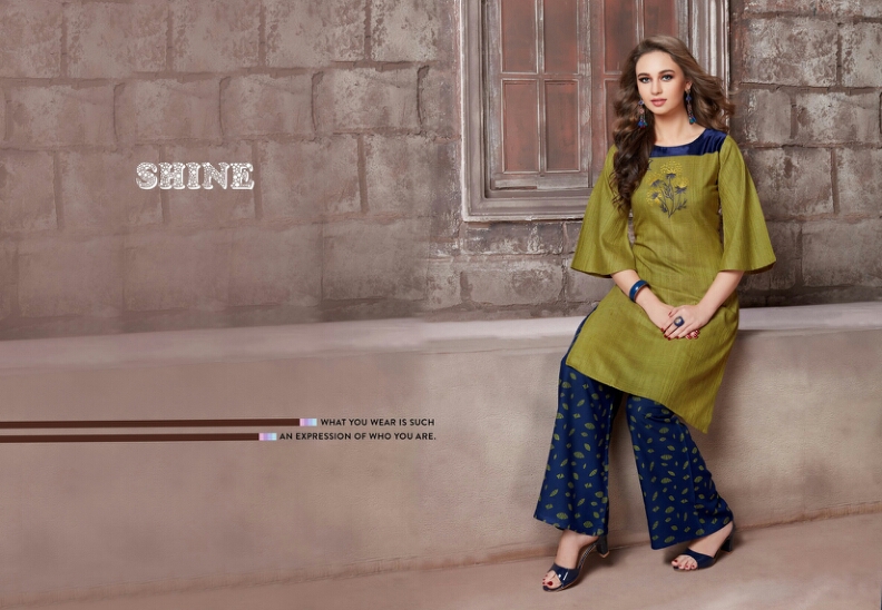 Classy By Shine 001 To 008 Series Beautiful Colorful Stylish Fancy Casual Wear & Ethnic Wear & Ready To Wear  Rayon Kurtis At Wholesale Price