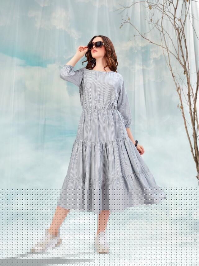 Cloud By Shravya 1021 To 1026 Series Beautiful Stylish Colorful Fancy Party Wear & Ethnic Wear & Ready To Wear Dyed Kurtis At Wholesale Price