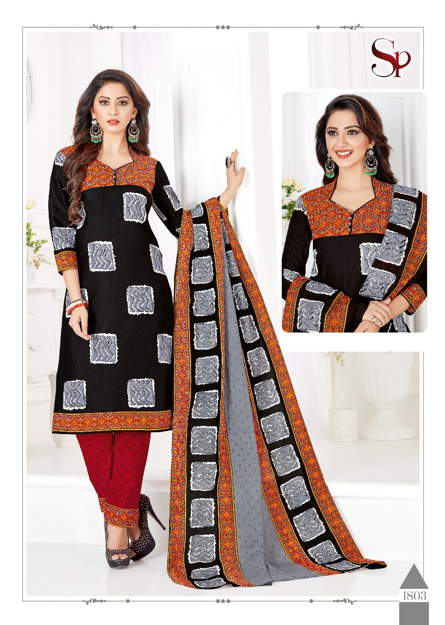 Drishti Vol-18 By Saubhagya Prints 1801 To 1816 Series Beautiful Colorful Stylish Fancy Casual Wear & Ethnic Wear & Ready To Wear Pure Cotton Dresses At Wholesale Price