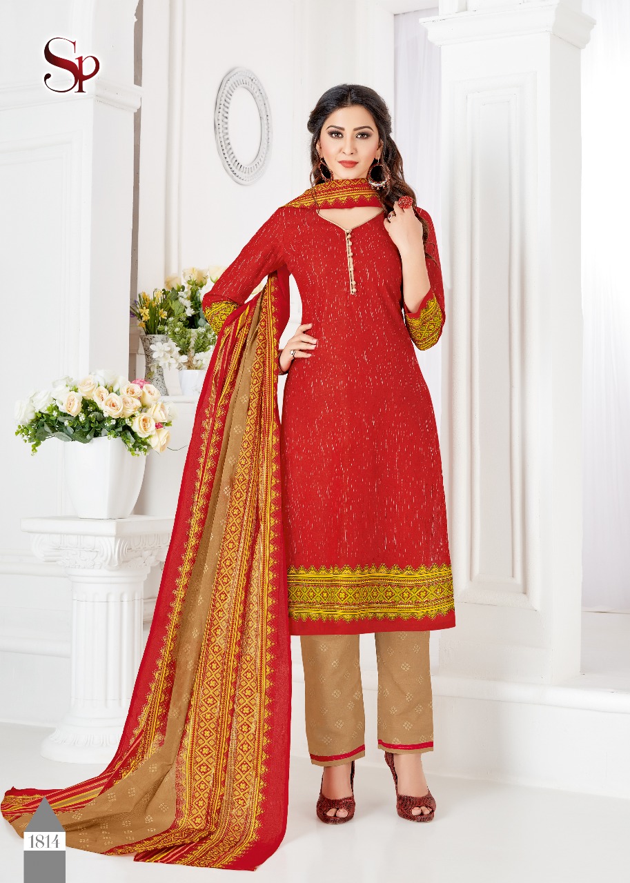 Drishti Vol-18 By Saubhagya Prints 1801 To 1816 Series Beautiful Colorful Stylish Fancy Casual Wear & Ethnic Wear & Ready To Wear Pure Cotton Dresses At Wholesale Price