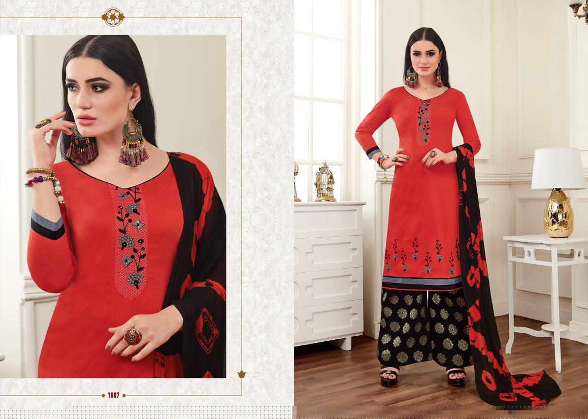Elina By Shri Mahavir Fashion 1001 To 1010 Series Beautiful Collection Suits Stylish Fancy Colorful Casual Wear & Ethnic Wear Soft Silk Banarasi Cotton Dresses At Wholesale Price