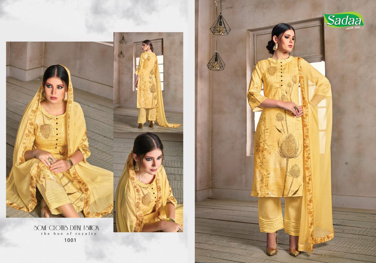 Feta Jaam Vol-2 By Sadaa 1001 To 1010 Series Beautiful Suits Colorful Stylish Fancy Casual Wear & Ethnic Wear Jam Galce Digital Fancy Printed Dresses At Wholesale Price