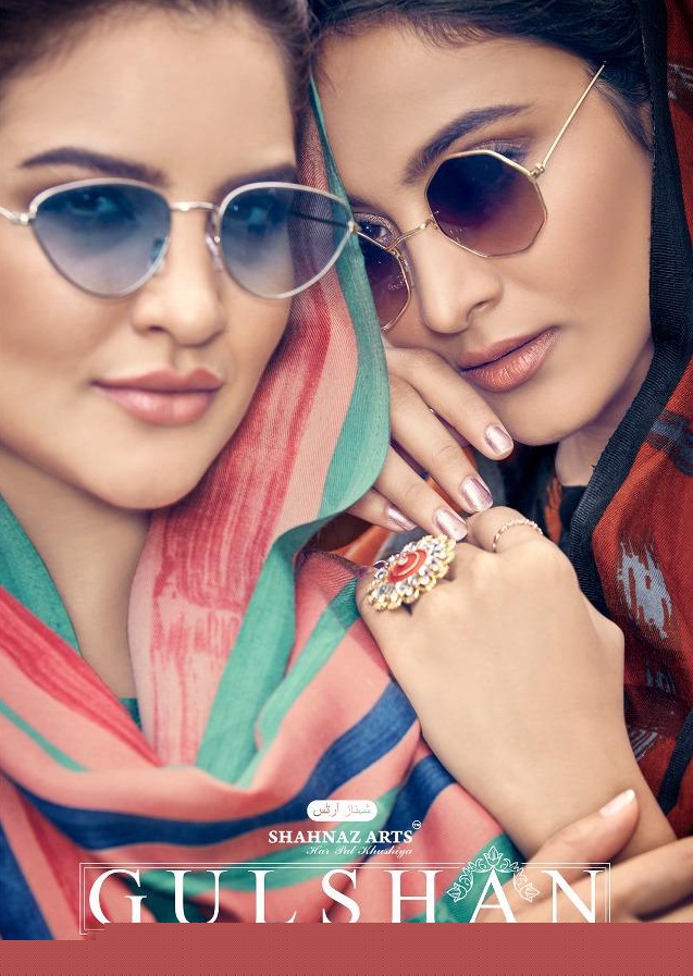 Gulshan Vol-3 By Shahnaz Arts 3001 To 3008 Series Designer Suits Collection Beautiful Stylish Fancy Colorful Party Wear & Occasional Wear Pure Pashmina Printed Dresses At Wholesale Price