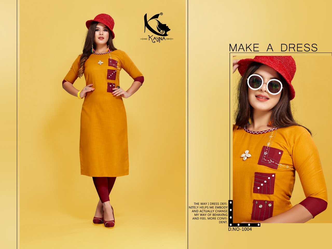Hul Chul By Kayna 1001 To 1010 Series Beautiful Stylish Fancy Colorful Casual Wear & Ethnic Wear & Ready To Wear Heavy Cotton Printed Kurtis At Wholesale Price