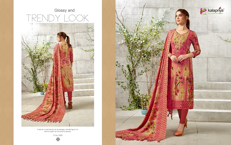 Ibadat By Kalapriya 1001 To 1007 Series Beautiful Winter Collection Suits Stylish Fancy Colorful Casual Wear & Ethnic Wear Pure Pashmina Embroidered Dresses At Wholesale Price
