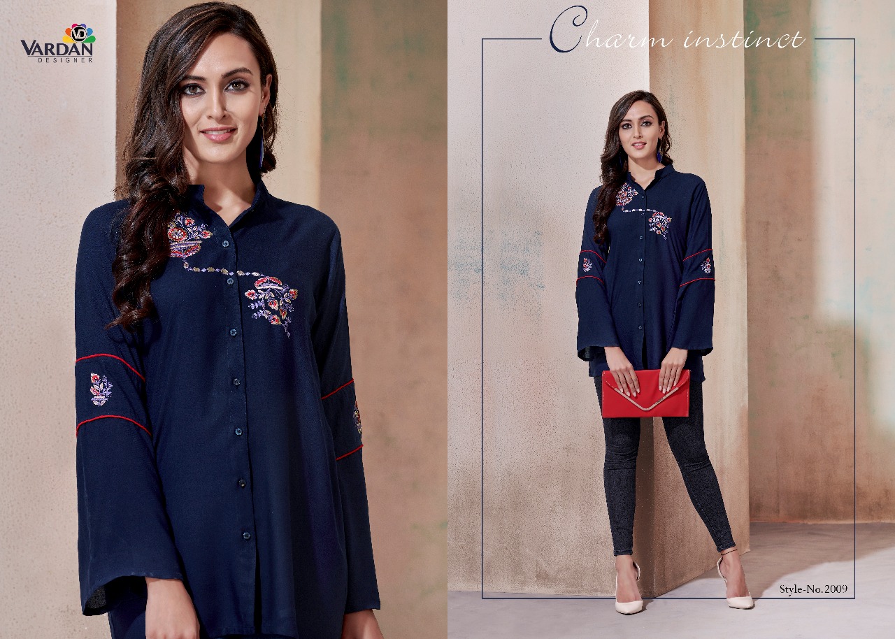 Ira Vol-1 By Vardan Designer 2001 To 2011 Series Beautiful Colorful Stylish Fancy Casual Wear & Ethnic Wear & Ready To Wear Heavy Rayon Tops At Wholesale Price
