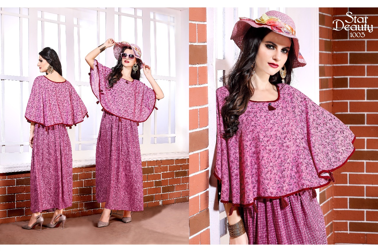 Kelly By Revaa 1001 To 1005 Series Beautiful Colorful Stylish Fancy Casual Wear & Ethnic Wear & Ready To Wear Heavy Rayon Kurtis At Wholesale Price