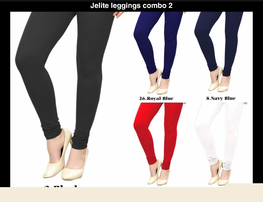 Legging By Jelite Beautiful Stylish Fancy Colorful Ready To Wear & Casual Wear Cotton Leggings At Wholesale Price
