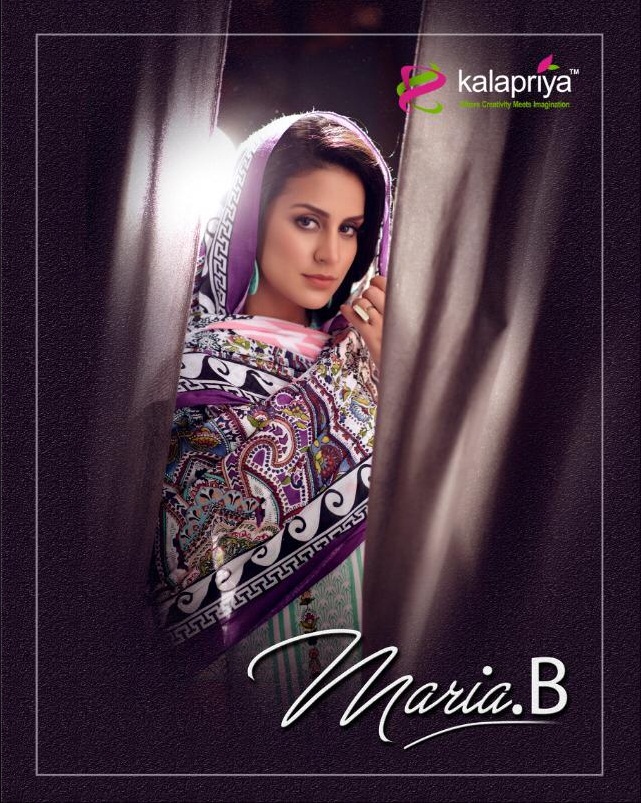 Mariya. B  By Kalapriya 2001 To 2007 Series Beautiful Suits Collection Beautiful Stylish Fancy Colorful Casual Wear & Ethnic Wear Pure Lawn Digital Style Dresses At Wholesale Price