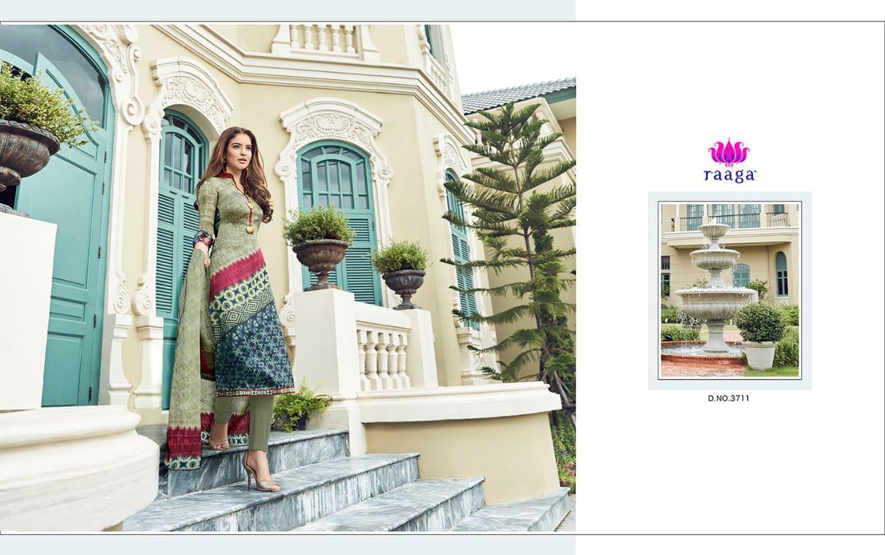 Marigold By Ragga 3701 To 3712 Series Beautiful Suits Stylish Fancy Colorful Casual Wear & Ethnic Wear Collection Georgette Satin Dresses At Wholesale Price