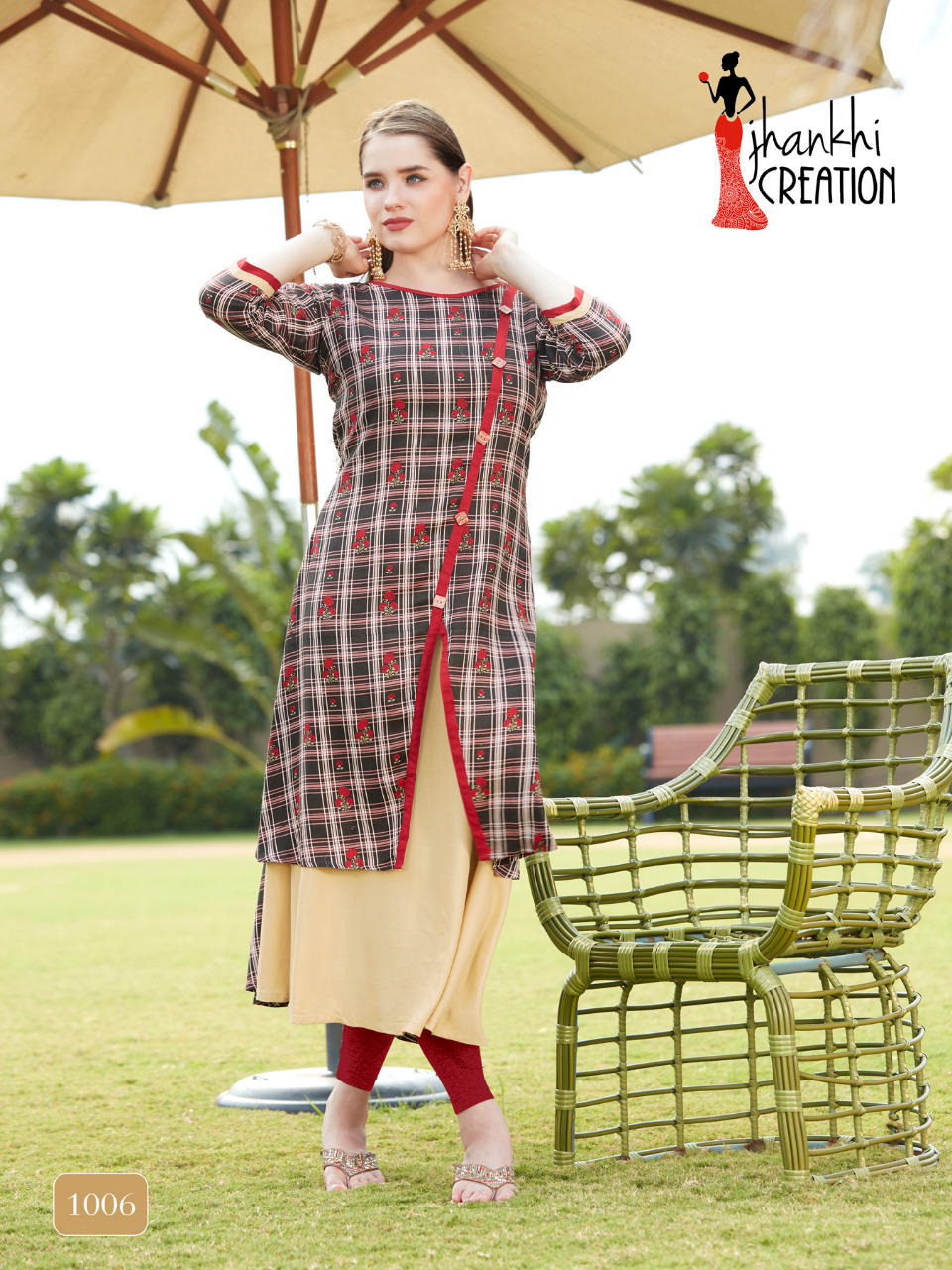 Mishri Vol-3 By Jhankhi Creation 1001 To 1008 Series Beautiful Colorful Stylish Fancy Casual Wear & Ethnic Wear & Ready To Wear Heavy Rayon Printed Kurtis At Wholesale Price