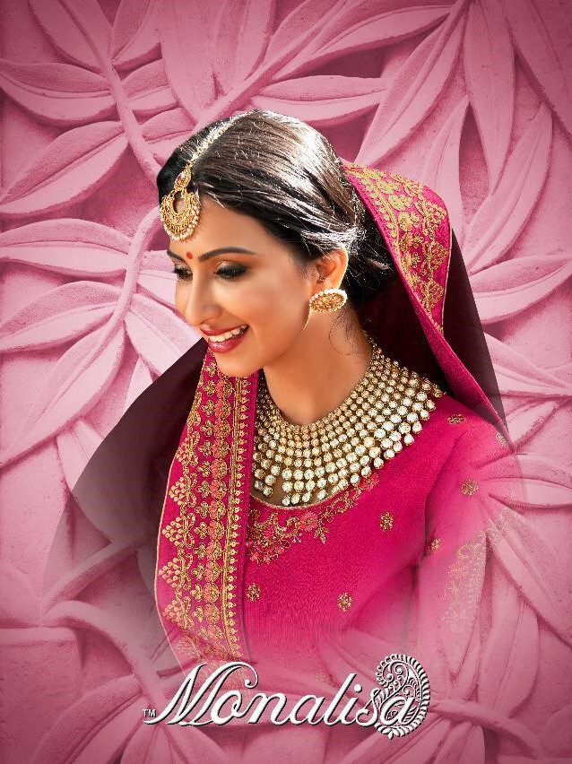Monalisa 901 Series By Monalisa 901 To 911 Series Designer Wedding Collection Beautiful Stylish Fancy Colorful Party Wear & Occasional Wear Silk/ Modal Sarees At Wholesale Price