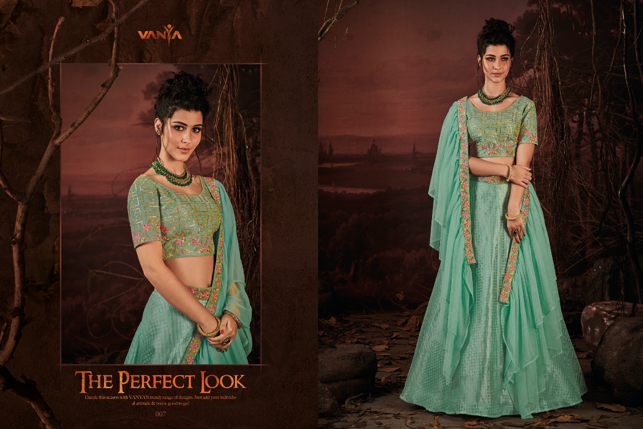 Nazakat By Vanya 01 To 012 Series Indian Bridal Wear Collection Beautiful Stylish Fancy Colorful Wedding Wear & Occasional Wear Fancy Embroidered Lehengas At Wholesale Price