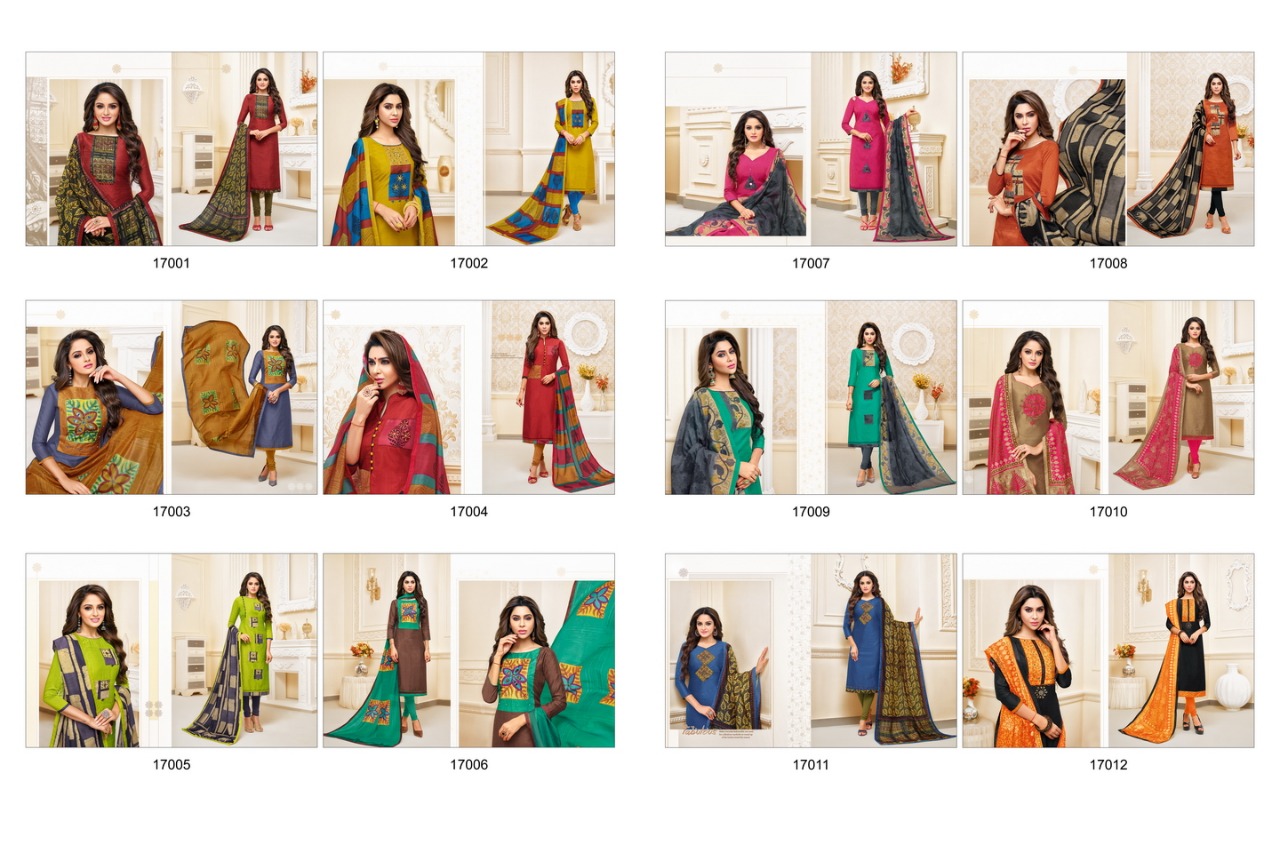 Oxford Vol-2 By Kapil Tex 17001 To 17012 Series Indian Traditional Wear Collection Beautiful Stylish Fancy Colorful Party Wear & Occasional Wear South Cotton With Handwork Dresses At Wholesale Price