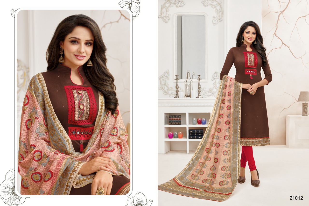 Oxford Vol-3 By Kapil Tex 21001 To 21012 Series Indian Traditional Wear Collection Beautiful Stylish Fancy Colorful Party Wear & Occasional Wear Sout Silk Handwork Dresses At Wholesale Price