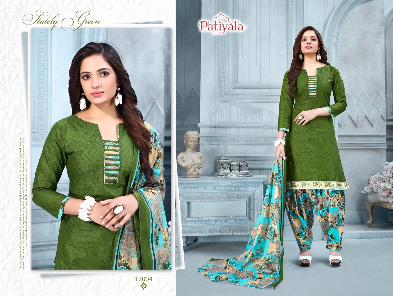 Patiyala Vol-17 By Ganesha 17001 To 17012 Series Beautiful Suits Stylish Fancy Colorful Casual Wear & Ethnic Wear Cotton Printed Dresses At Wholesale Price