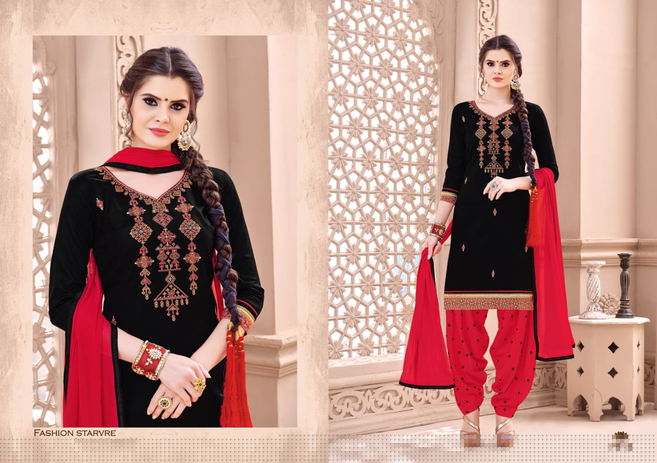 Patiyala Silk By Shri Mahavir Fashion 7001 To 7012 Series Beautiful Patiyala Suits Colorful Stylish Fancy Casual Wear & Ethnic Wear Glace Cotton Embroidered Dresses At Wholesale Price