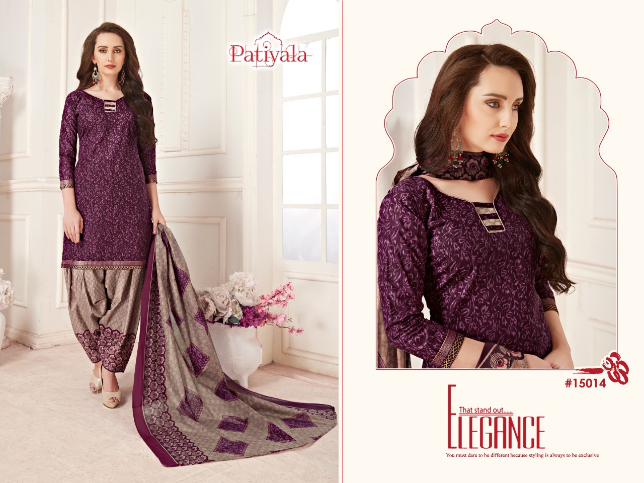 Patiyala Vol-15 By Ganesha 15003 To 15014 Series Beautiful Collection Suits Stylish Fancy Colorful Casual Wear & Ethnic Wear Cotton Print Dresses At Wholesale Price