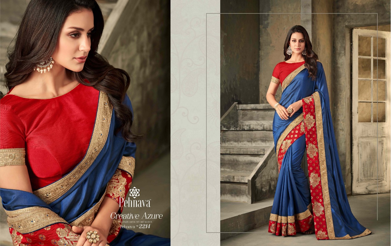 Pehnava 2201 Series By Pehnava 2201 To 2215 Series Indian Traditional Wear Collection Beautiful Stylish Fancy Colorful Party Wear & Occasional Wear Silk Embroidered Sarees At Wholesale Price